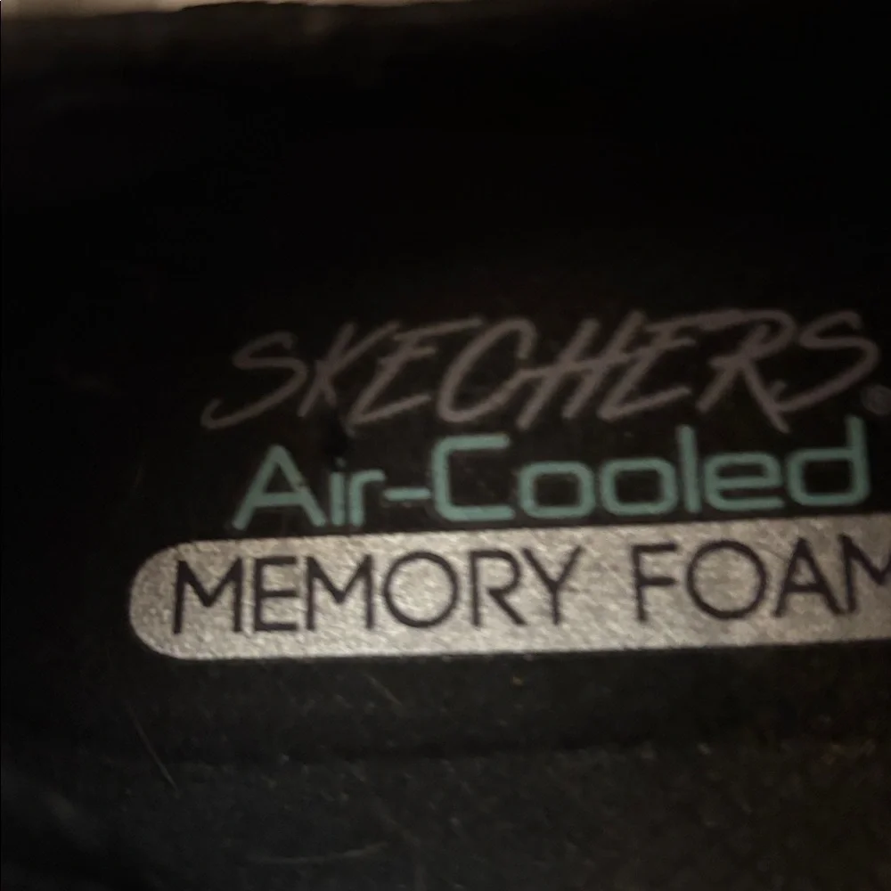 Skechers Black Air-Cooled Memory Foam Footwear - Picture 2 of 7